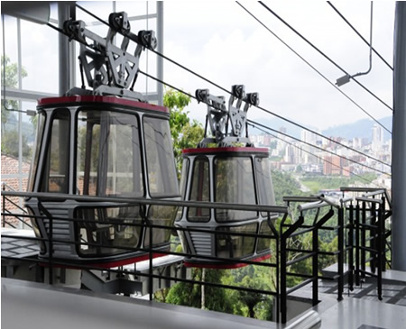 Cables aéreos para Bogotá
