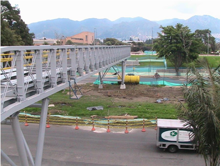 Ciclopuente Biblioteca Virgilio Barco Vargas