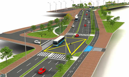 Renders Avenida El Rincón desde la carrera 91 a la avenida Conejera, transversal 97