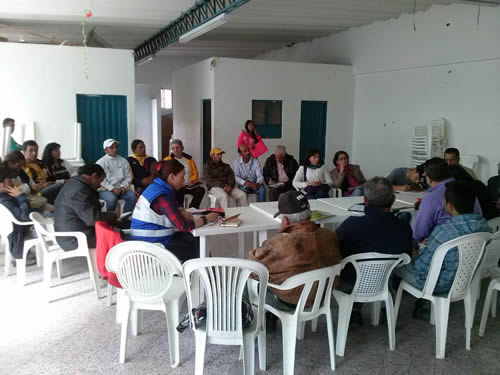 Comunidad atendida por el IDU