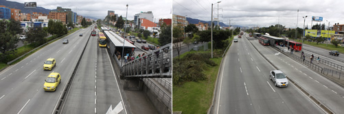 Estaciones cale 146, Mazurén y Toberín