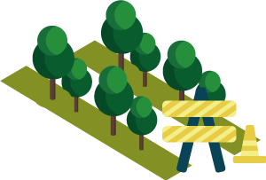 ilustración Elaboración del diseño del antejardín por parte del IDU a través de la firma contratista