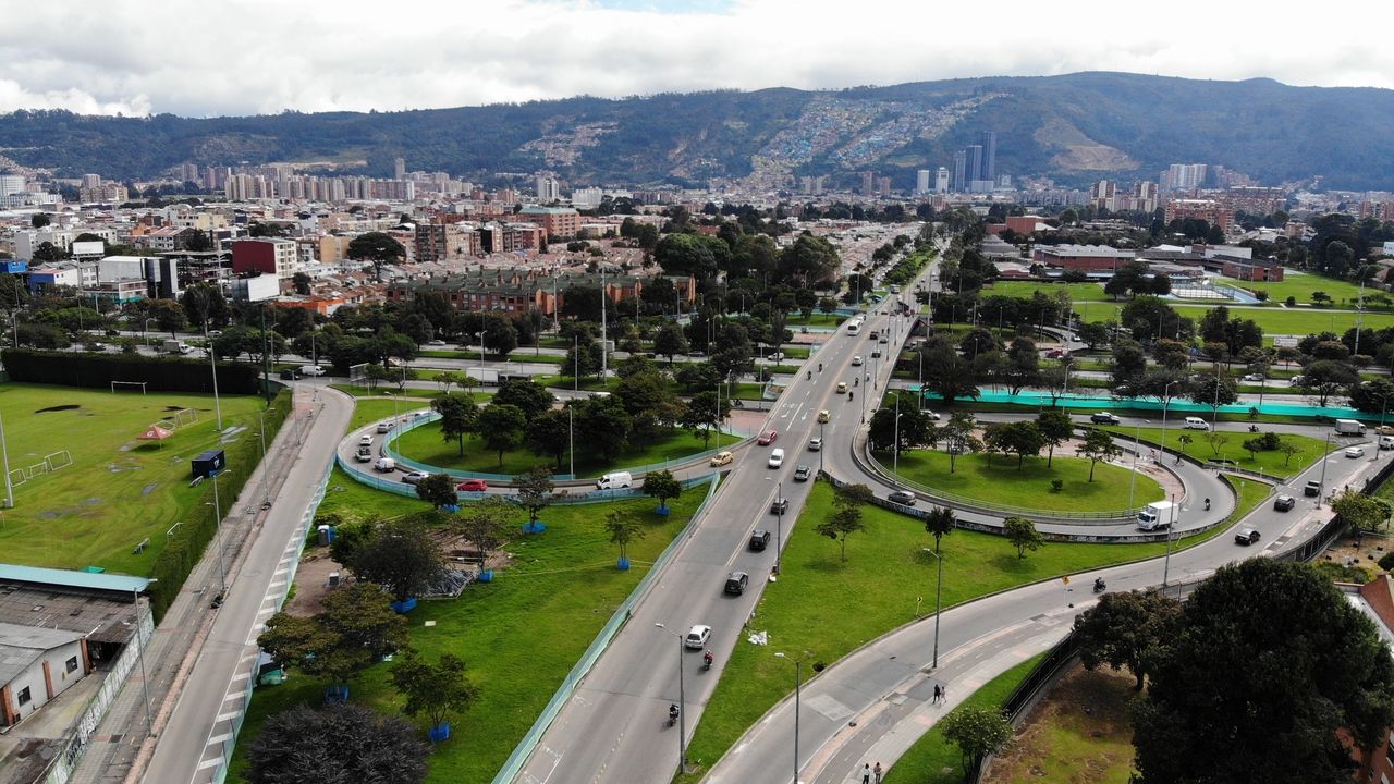 Fotografía aérea punte vehicular 
