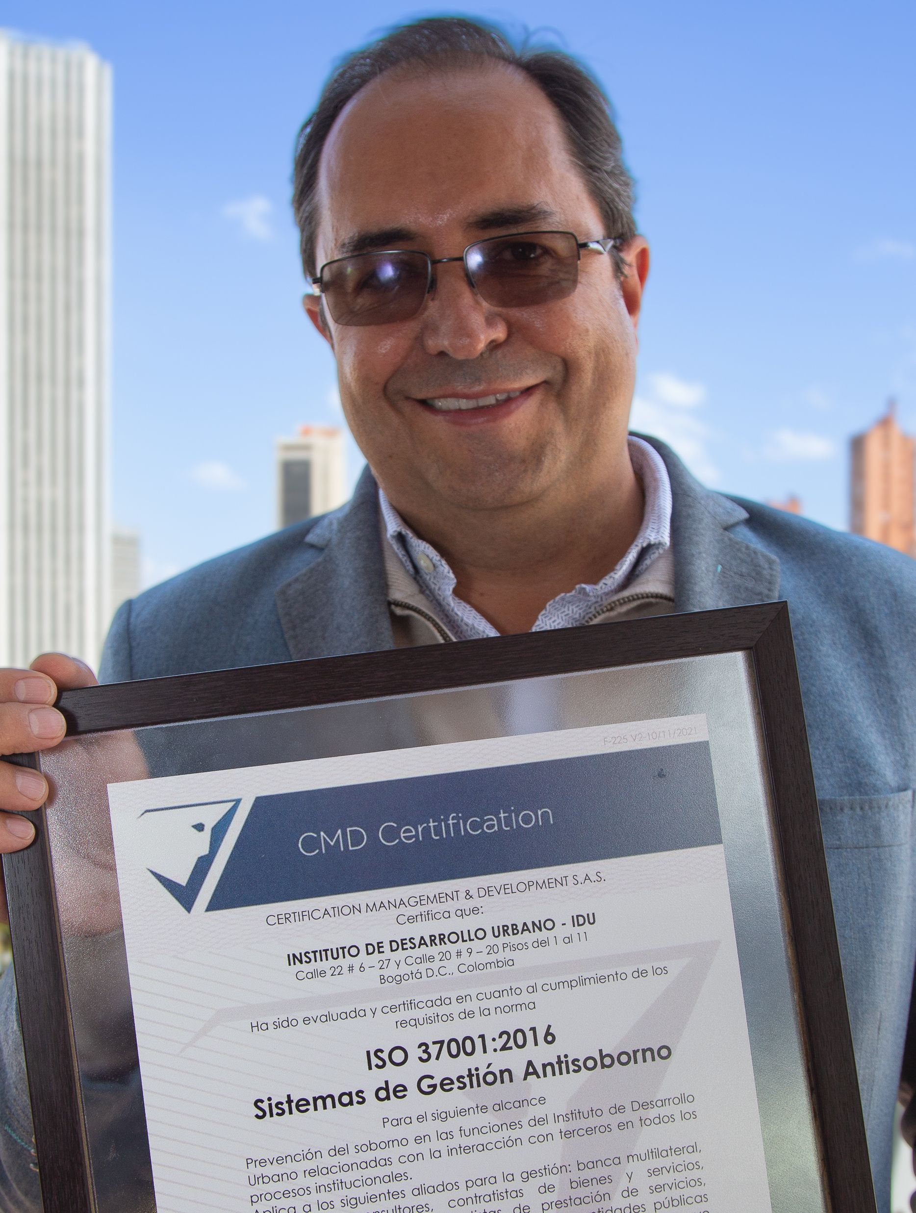 Certificado de calidad en el Sistema de Gestión Antisoborno
