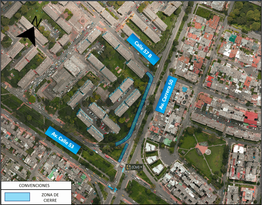 Mapa 1. Zona de obra.