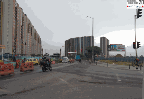 Fotografía de la calle que será intervenida