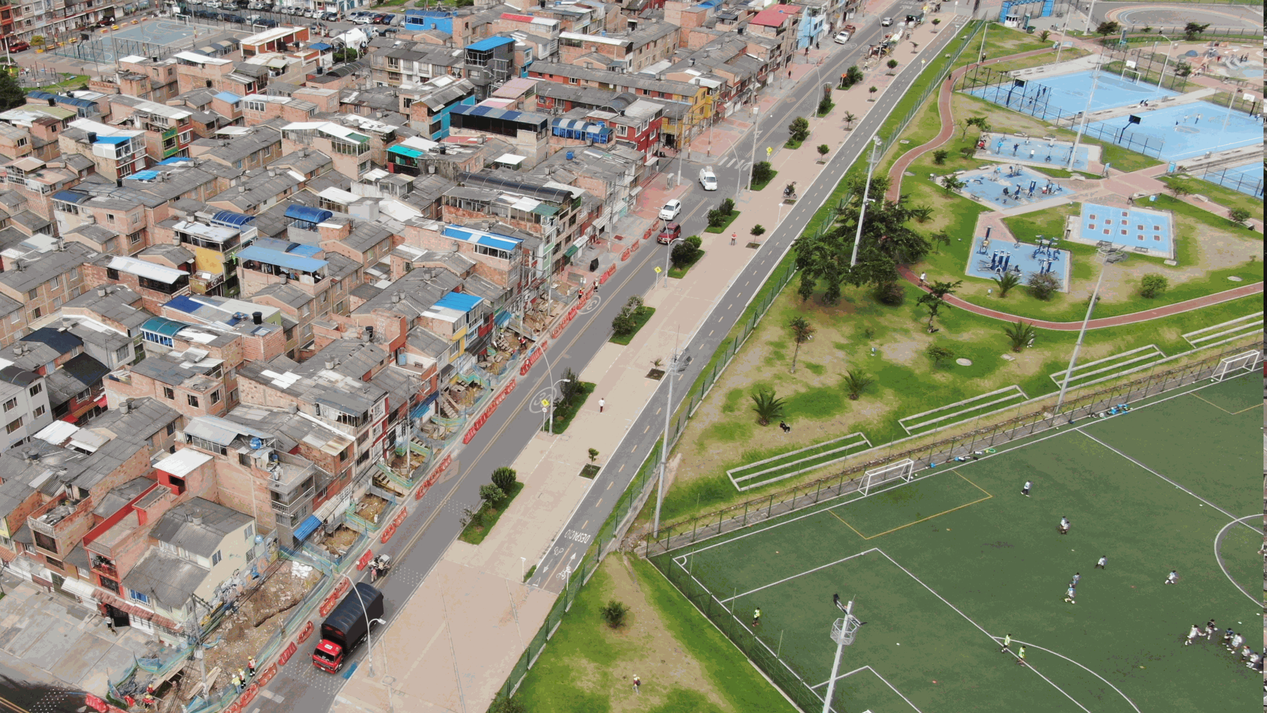 Calles comerciales a cielo abierto - Localidad Engativá