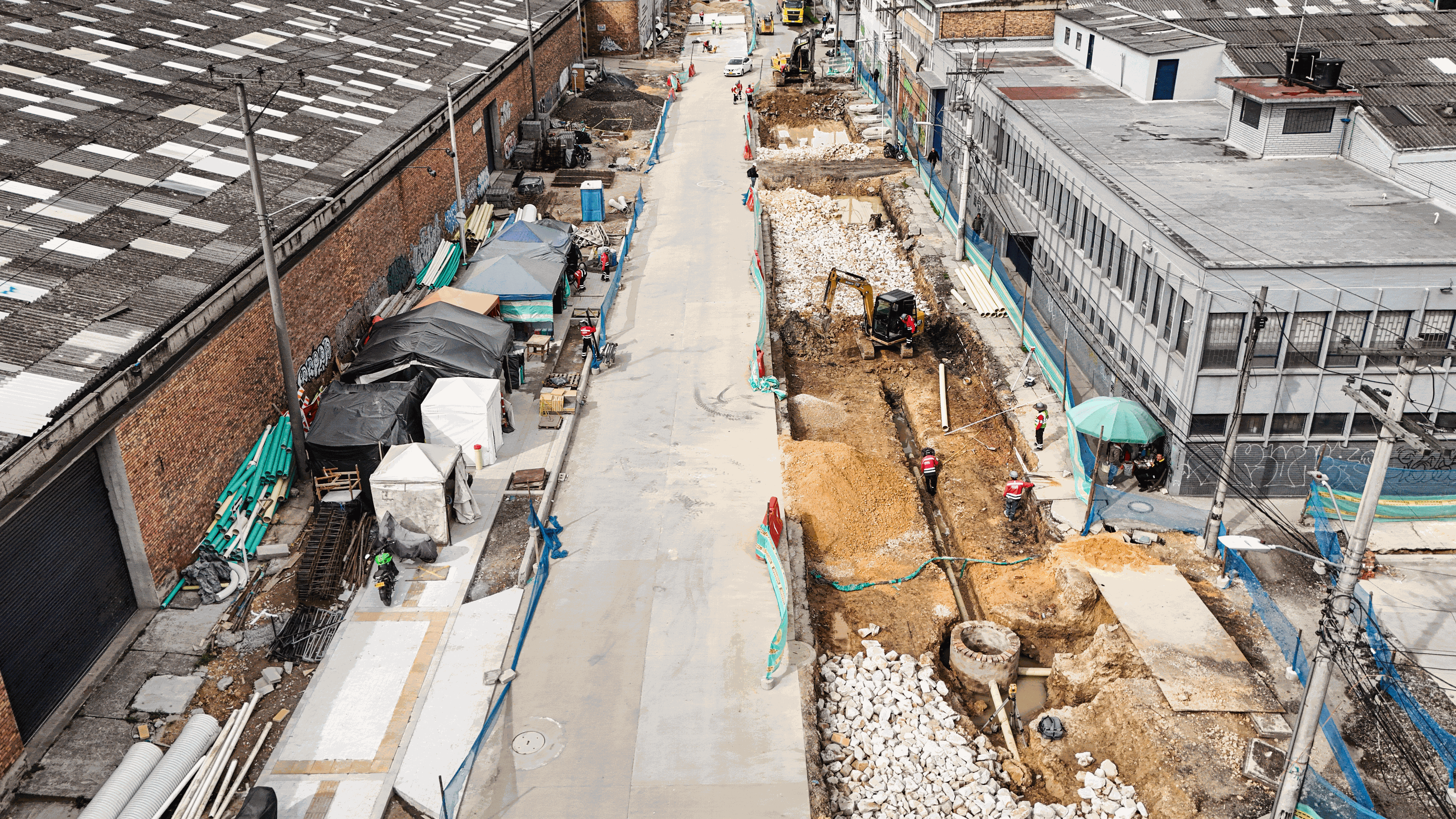 Calles comerciales a cielo abierto - Localidad Engativá