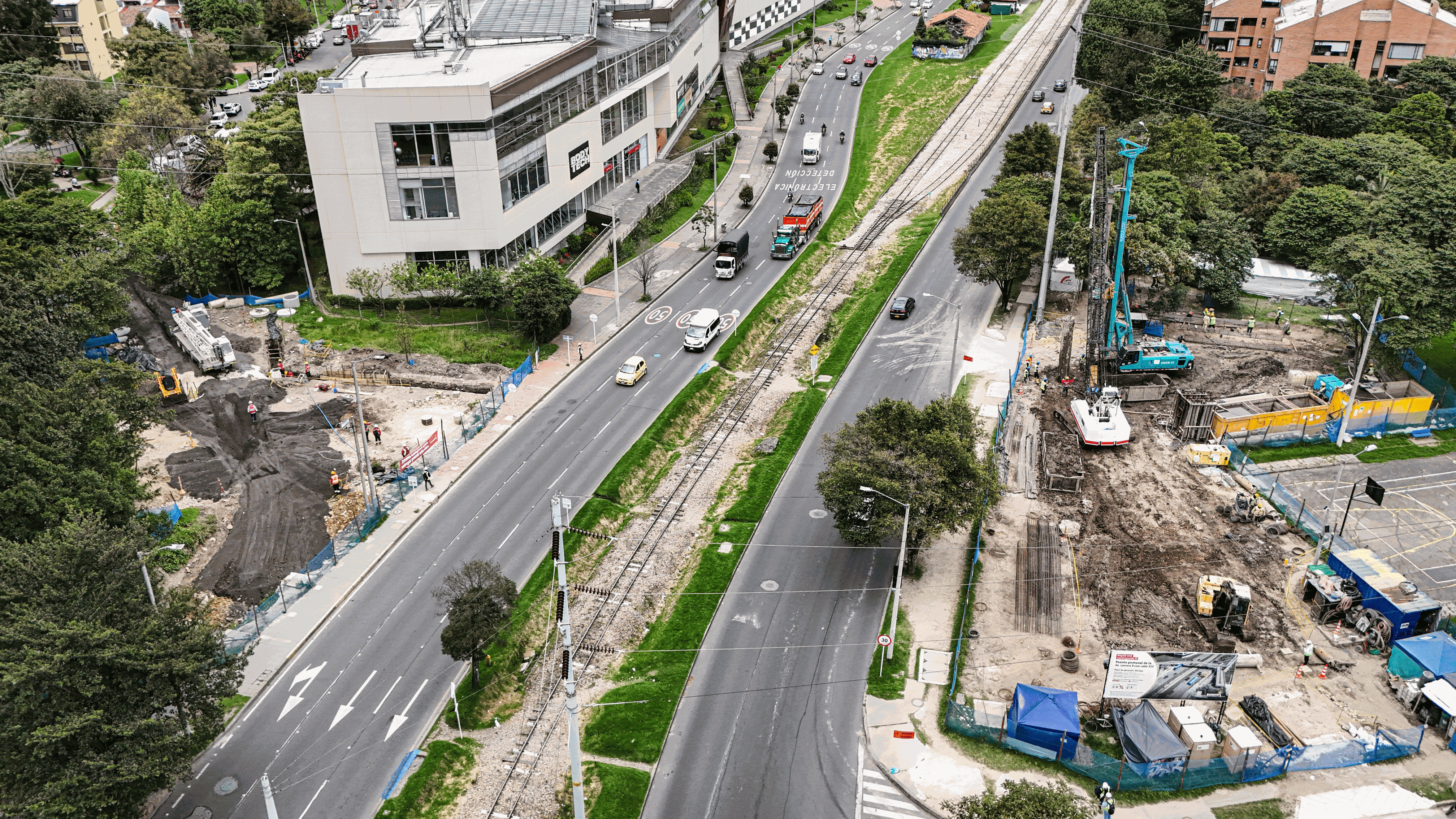 Vías y espacio público zonas industriales de Montevideo y Puente Aranda Grupo 4