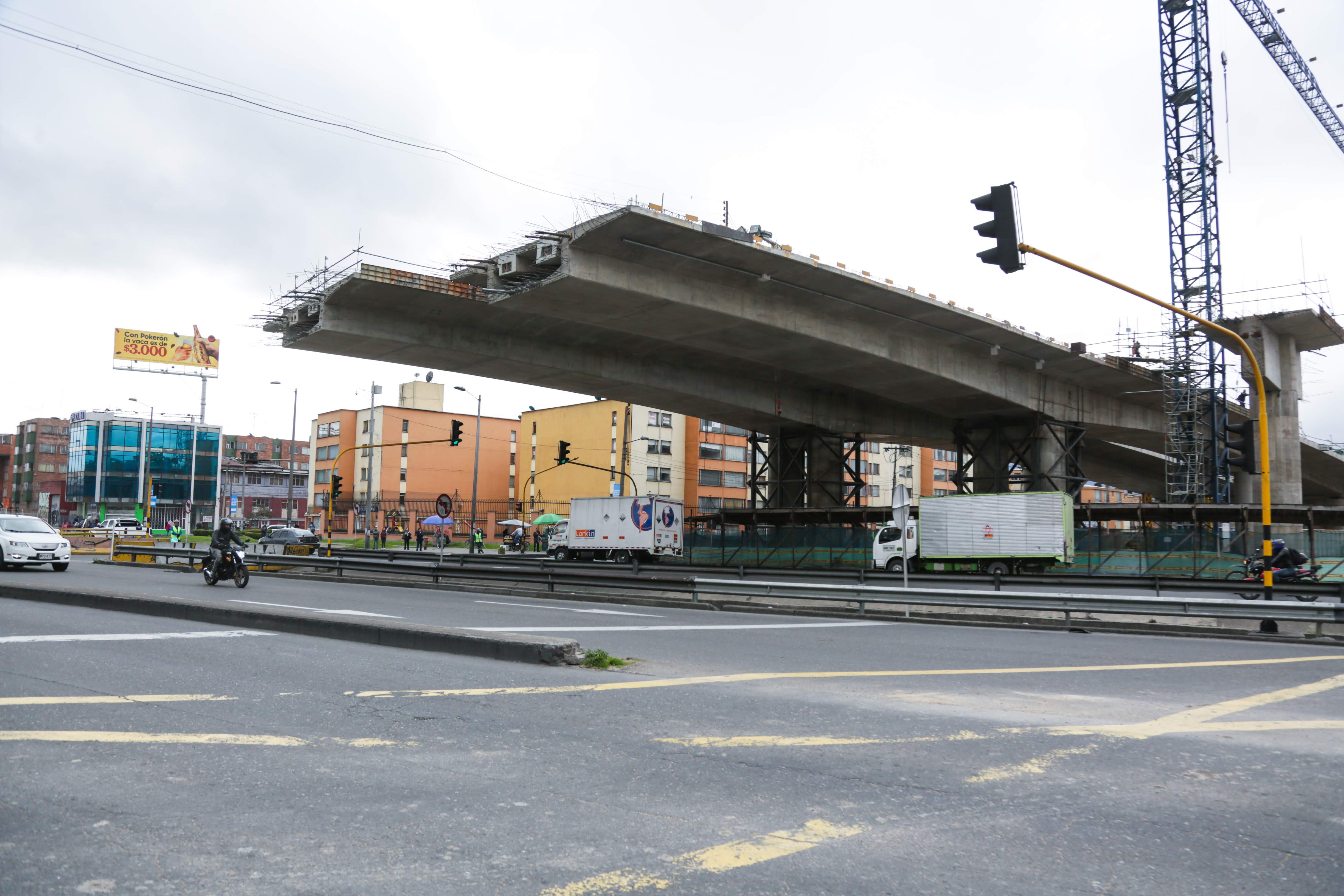 Este año se pondrá el servicio el nuevo puente vehicular de la calle 63 con Av.Boyacá